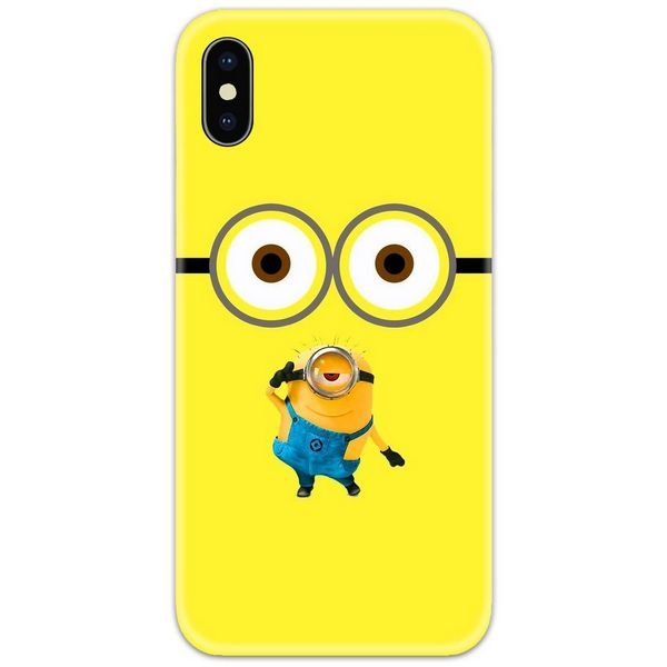 Minions in Eyes Slim Case Back Cover