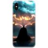Batman Under Logo Fire Slim Case Back Cover
