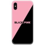 Black Pink Slim Case Back Cover