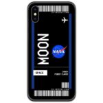Moon Mission Slim Case Back Cover
