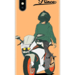 Bike Rider Slim Case Cover with Your Name
