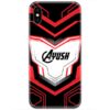 Avengers Suit Black Slim Case Cover with Your Name