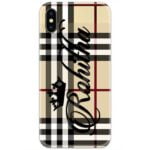 Ivory Checks Custom 4D Name Case