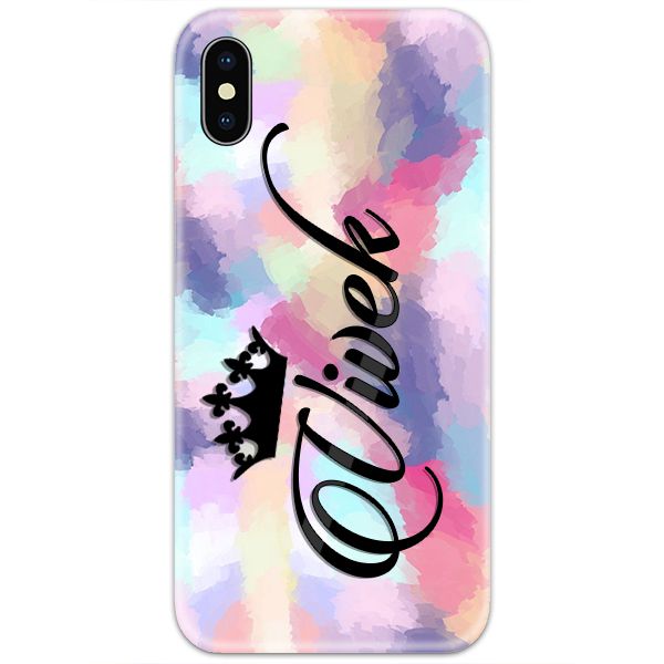 Colorful Dye Strokes Custom 4D Name Case