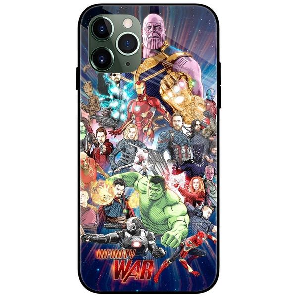 Infinity War Poster Glass Case Back Cover