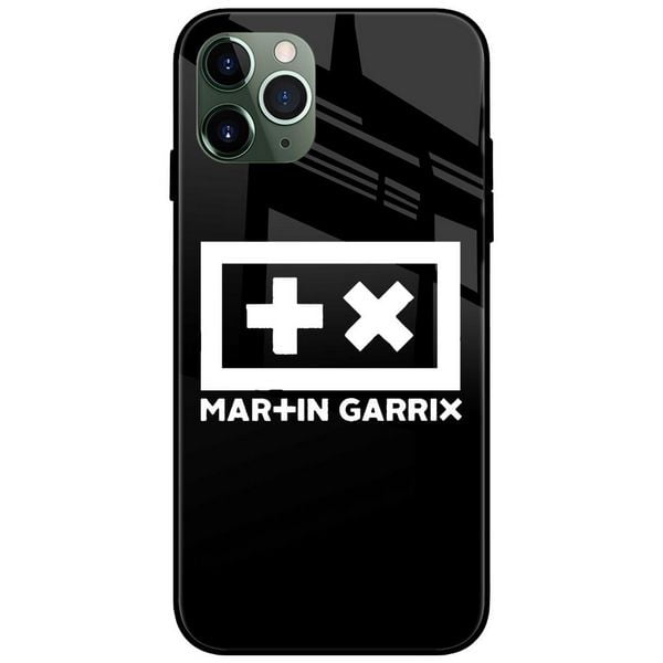 Martin Garrix Logo Glass Case Back Cover