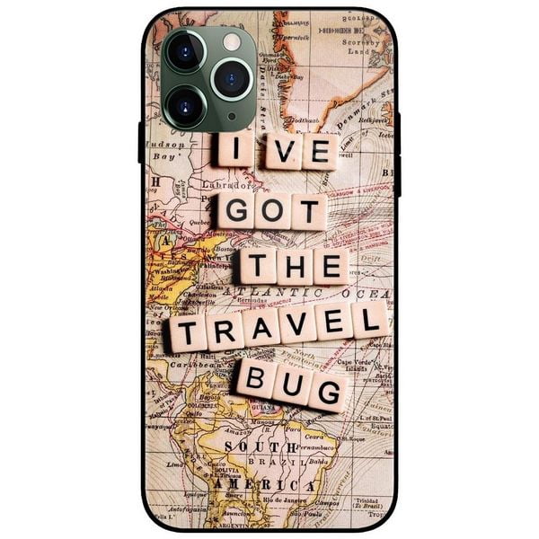 I have Got The Travel Bug Glass Case Back Cover