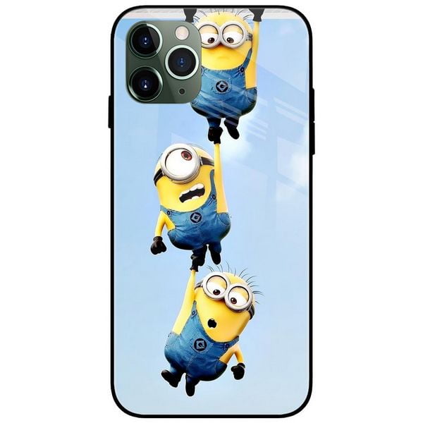 Minions Hanging Glass Case Back Cover