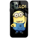 Minion Bello Glass Case Back Cover