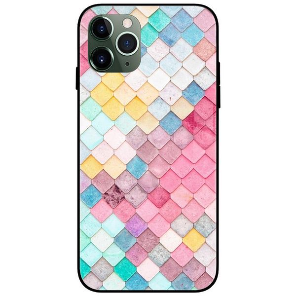 Colorful Roof Top Glass Case Back Cover