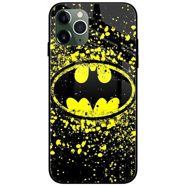 Batman Splatter Glass Case Back Cover