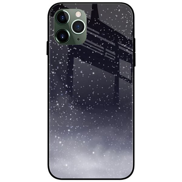 Night Fog Glass Case Back Cover