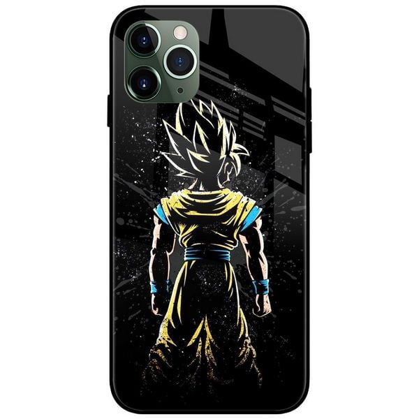 Dragon Ball Z Back Black Glass Case Back Cover