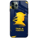 Thala Forever Glass Case Back Cover