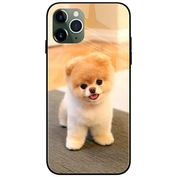 Cutest Puppy Glass Case Back Cover