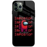 Impostor Repeat Glass Case Back Cover