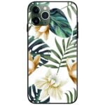 Group Of Flowers Glass Case Back Cover