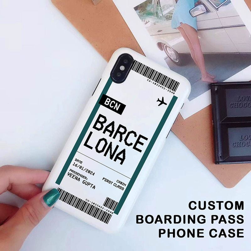 Boarding Pass Personalised Case