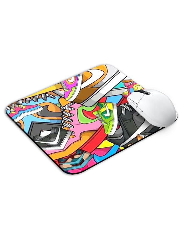 Nike Shoe Art Mouse Pad