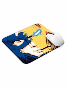 Captain America vs Ironman Mouse Pad