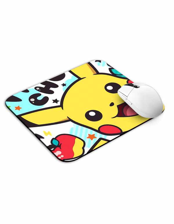 Cute Pika Chu Mouse Pad