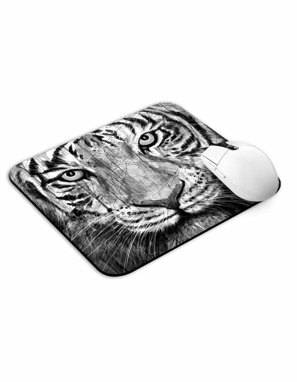 Tiger Art Mouse Pad