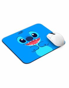 Stitch Cartoon Face Mouse Pad