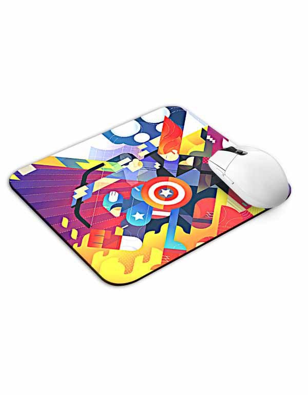 Avengers Illustration Mouse Pad