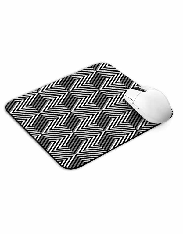 white mouse pad