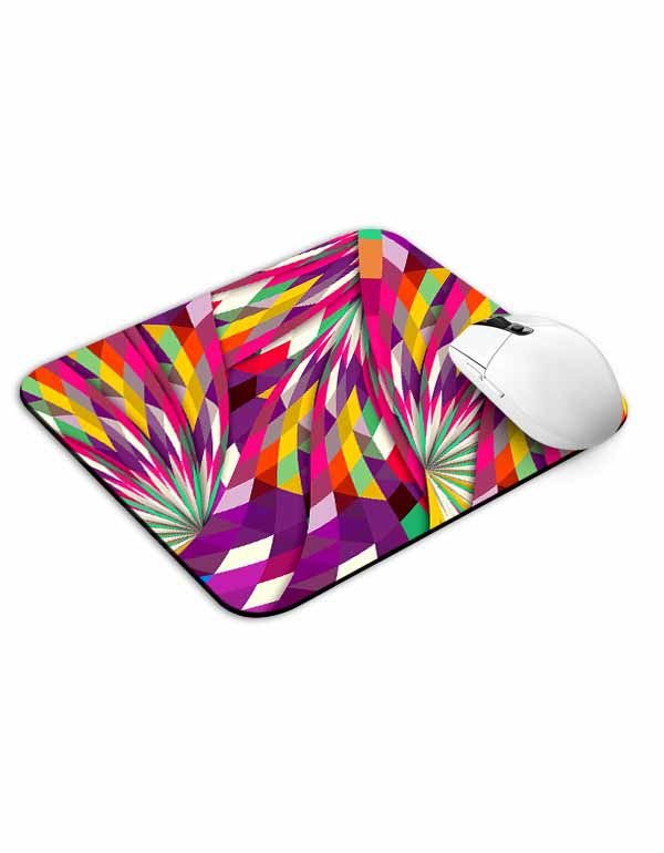 Sweet Geometric Pattern Mouse Pad