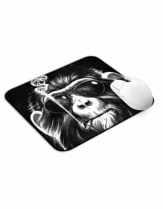 Ape Smoking Mouse Pad