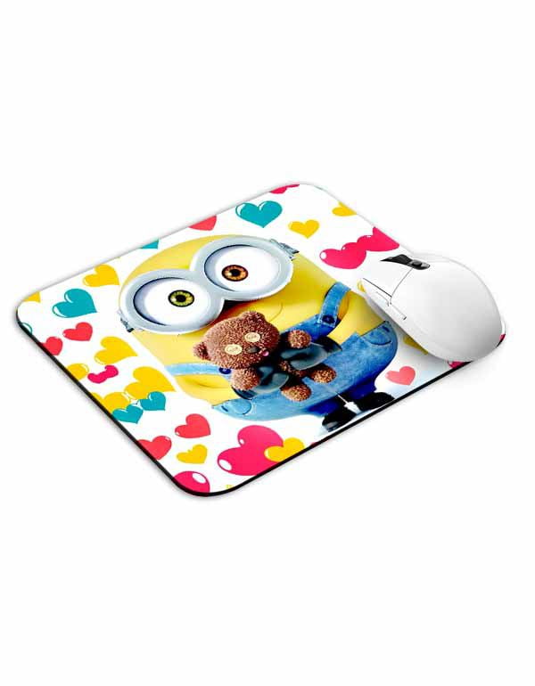 Minion with Teddy Mouse Pad