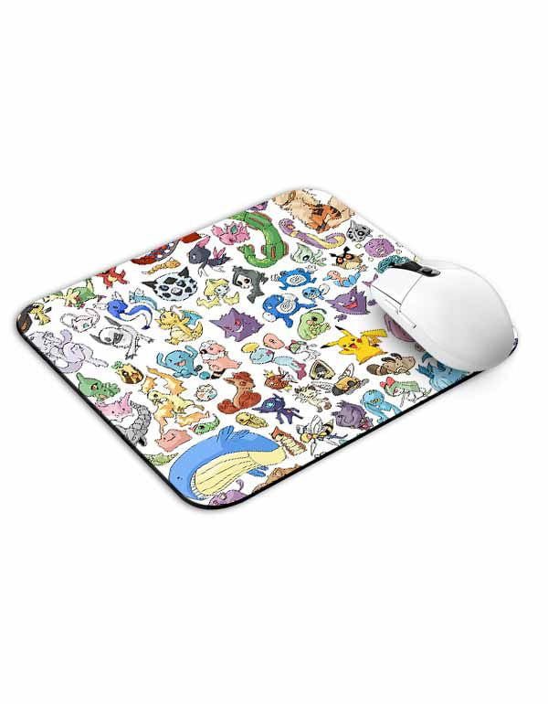 All Pokemons Mouse Pad