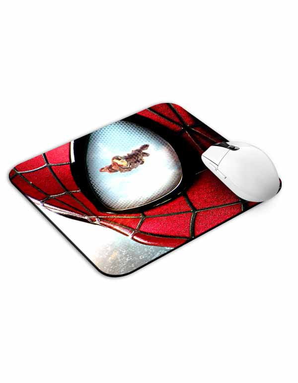 Spiderman with Ironman Mouse Pad