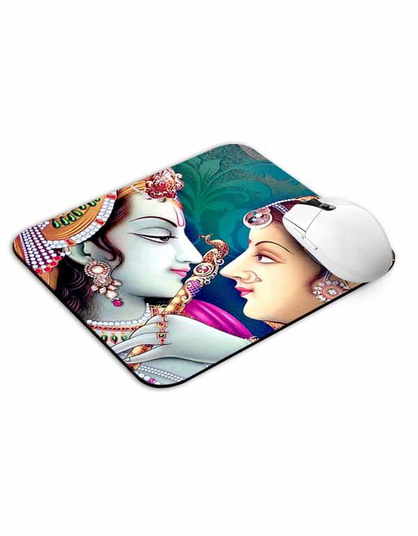 Radha Krishna Lovers Mouse Pad