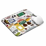 Friends Poster White Mouse Pad