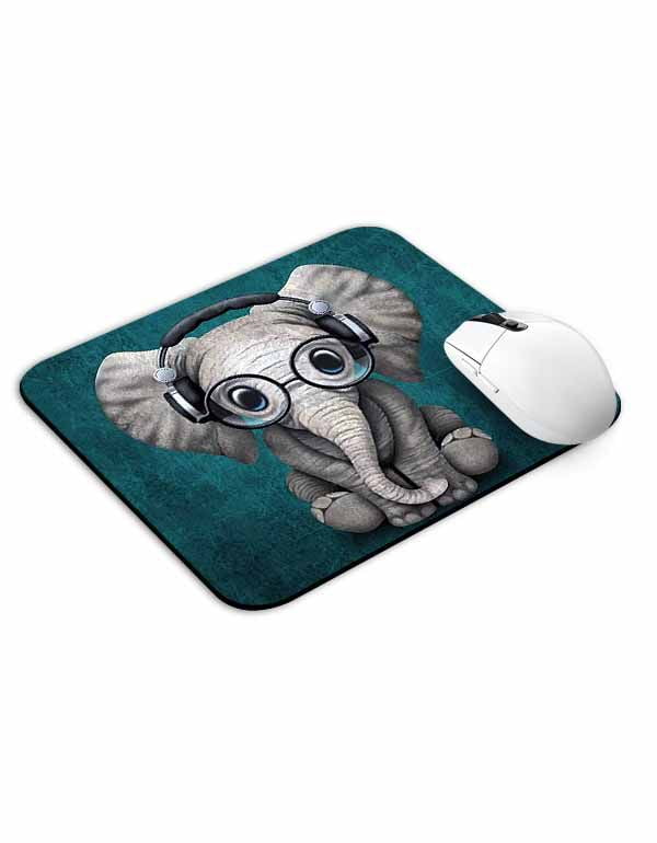 Geek Elephant Mouse Pad