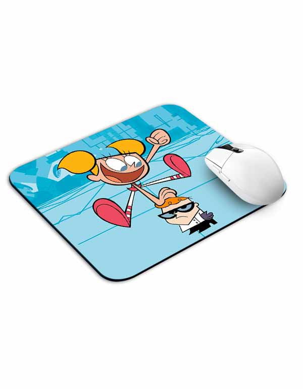 Dexter with Dee Dee Mouse Pad