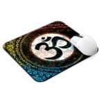 Om Abstract Mouse Pad
