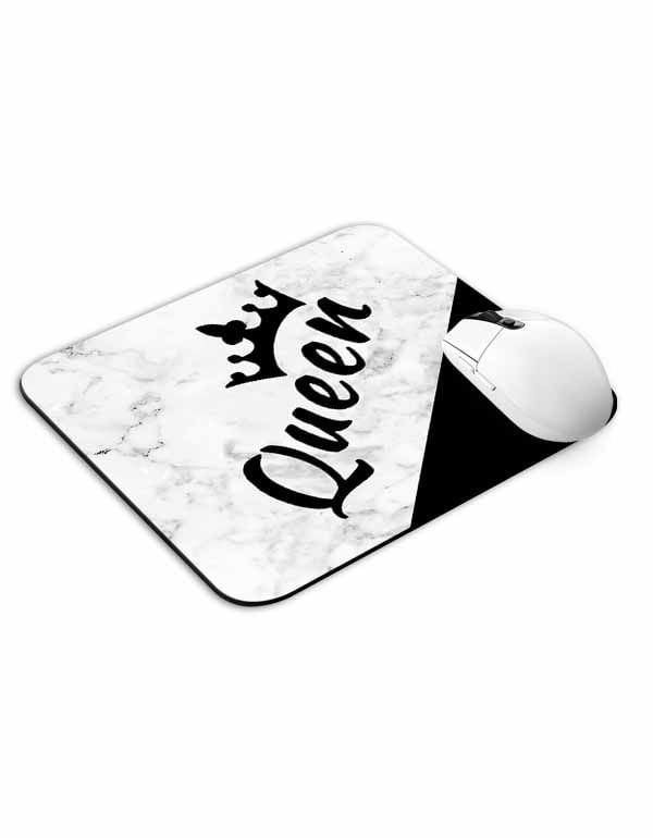 Queen Text Mouse Pad