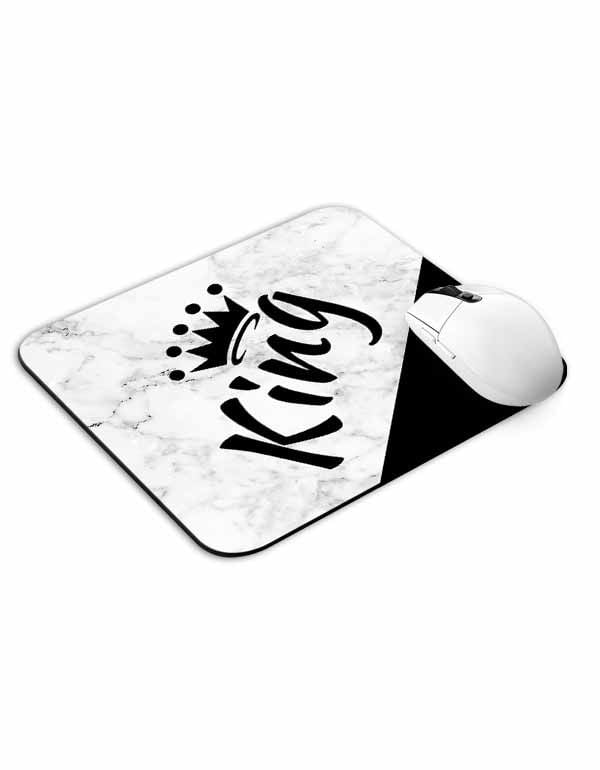 King Text Mouse Pad