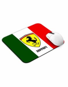 Ferrari Green Red Mouse Pad