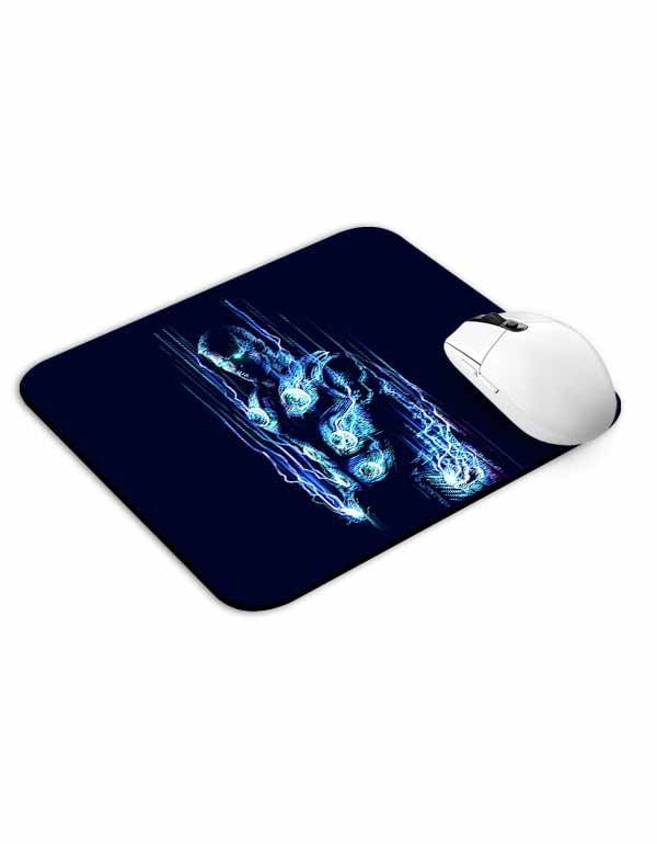 Thor Blue Lightning Mouse Pad