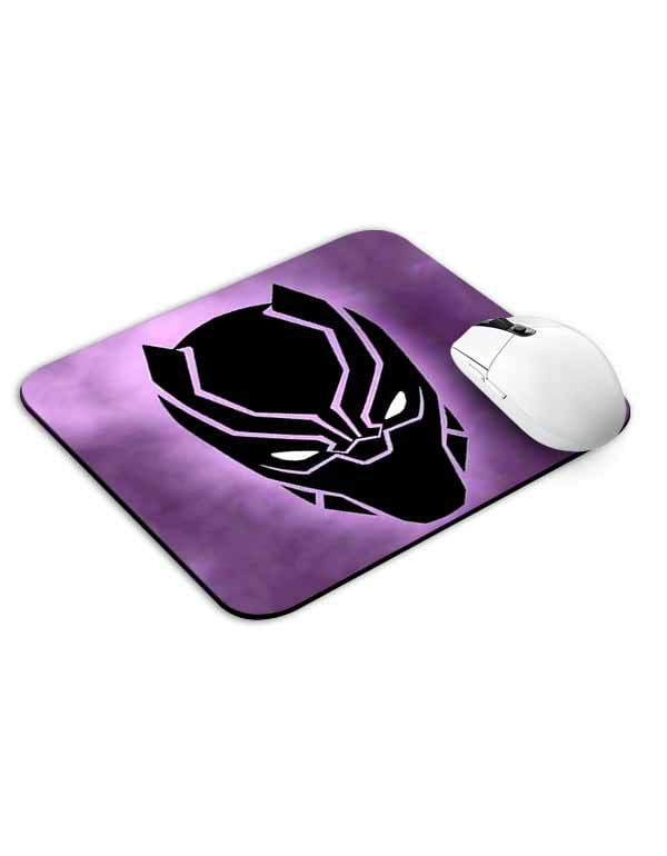 Black Panther Face Mouse Pad