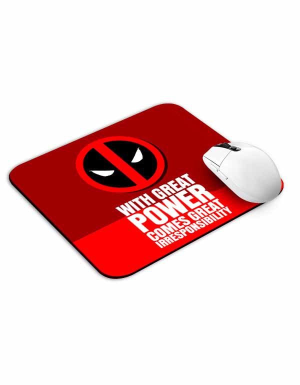 Deadpool Powers Mouse Pad