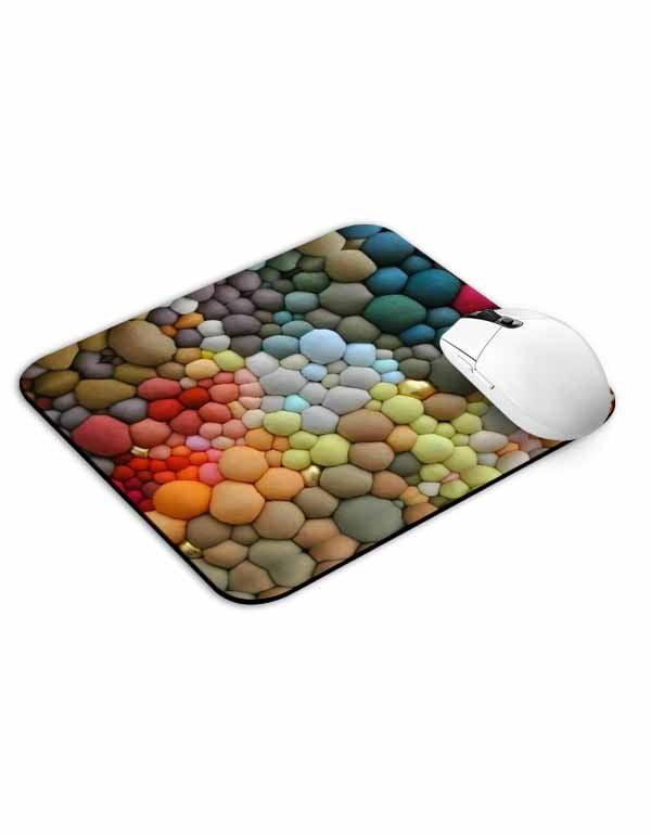 Colorful Multi Color bubble like Mouse Pad