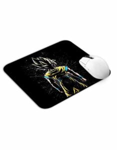 Dragon Ball Z Back Black Mouse Pad