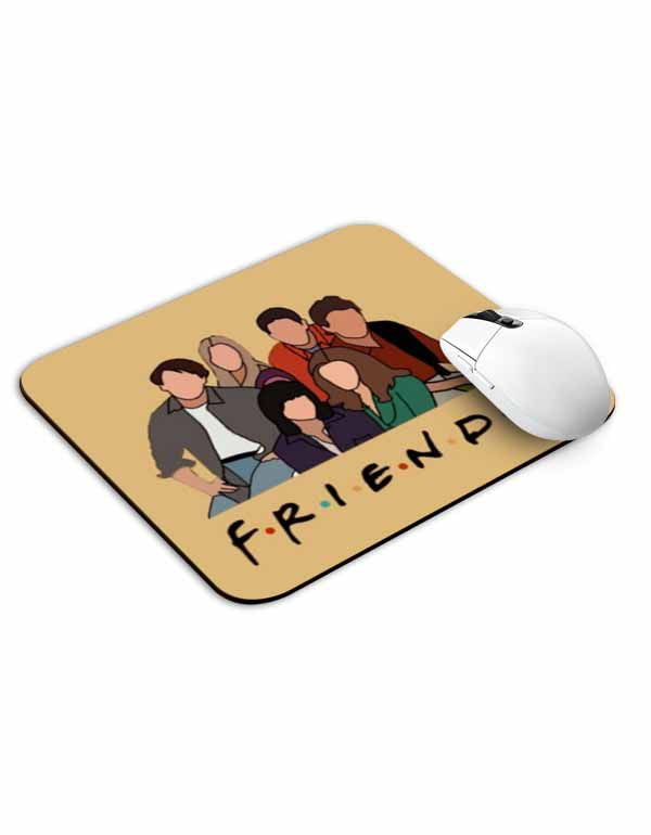 Friends Together Art Mouse Pad