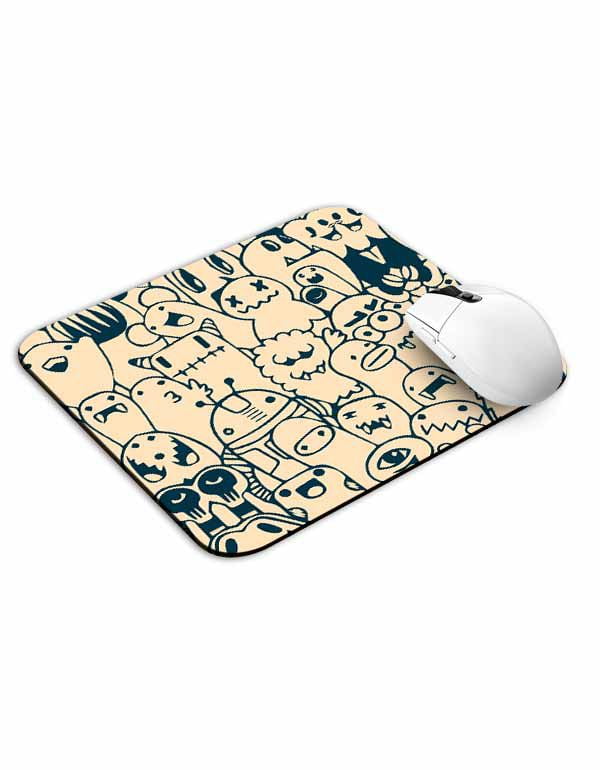 Aliens Together Mouse Pad