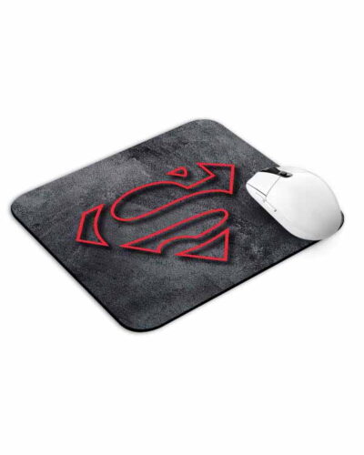Superman Logo Line Mouse Pad
